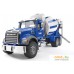 Игрушечный транспорт Bruder MACK Granite Cement mixer 02814. Фото №3