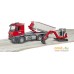 Игрушечный транспорт Bruder Mercedes-Benz Arocs Roll-Off Container & Schaeff excavat 03624. Фото №4