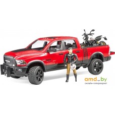 Игрушечный транспорт Bruder RAM 2500 Power Wagon including Ducati Desert Sled 02502