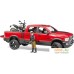 Игрушечный транспорт Bruder RAM 2500 Power Wagon including Ducati Desert Sled 02502. Фото №4