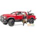 Игрушечный транспорт Bruder RAM 2500 Power Wagon including Ducati Desert Sled 02502. Фото №5