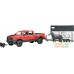 Игрушечный транспорт Bruder RAM 2500 Power Wagon with horse trailer and horse 02501. Фото №1