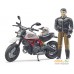 Игрушечный транспорт Bruder Scrambler Ducati Desert Sled including rider 63051. Фото №2