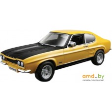 Игрушечный транспорт Bburago Ford Capri RS2600 1970 18-43207 (желтый/черный)