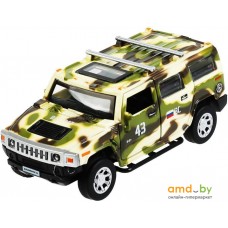 Пикап Технопарк Hummer H2 Камуфляж HUM2-12SLMIL-GN