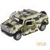 Внедорожник Технопарк Hummer H2 Pickup HUM2PICKUP-12SLMIL-GN. Фото №3