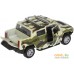 Внедорожник Технопарк Hummer H2 Pickup HUM2PICKUP-12SLMIL-GN. Фото №4