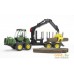 Погрузчик Bruder John Deere 1210E 02133. Фото №5