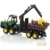 Погрузчик Bruder John Deere 1210E 02133. Фото №12