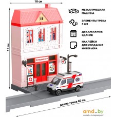 Элемент трека Пламенный мотор Мегаполис Медицинский центр 870706