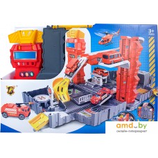 Паркинг Maya Toys Пожарная служба P916-A