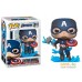 Фигурка Funko Funko POP! Bobble Marvel Avengers Endgame Captain America w/Broken Shield&Mjolnir. Фото №2