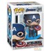 Фигурка Funko Funko POP! Bobble Marvel Avengers Endgame Captain America w/Broken Shield&Mjolnir. Фото №3