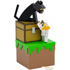 Экшен-фигурка Minecraft Series 3 Adventure Figures: Cats with Chest 08451