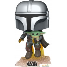 Фигурка Funko Bobble Star Wars Mandalorian Mandalorian with The Child 50959