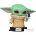 Фигурка Funko Bobble Star Wars Mandalorian Grogu with Butterfly (Exc) 54529. Фото №1