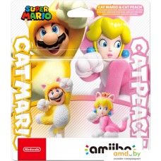 Экшен-фигурка Nintendo amiibo Марио-кот + Пич-кошка