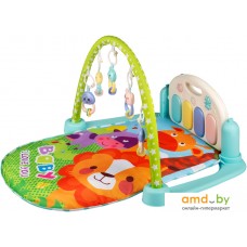 Развивающий коврик Amarobaby Cute Lion AMARO-8001-CL (салатовый)