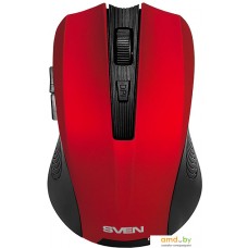 Мышь SVEN RX-345 Wireless (красный)