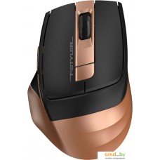 Мышь A4Tech Fstyler FG35 (черный/золотистый)