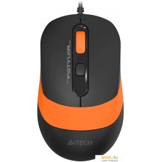 Мышь A4Tech Fstyler FM10S (оранжевый/черный)