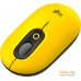 Мышь Logitech Pop Mouse (желтый/черный). Фото №3