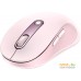 Мышь Baseus F02 Ergonomic Wireless Mouse (розовый, без батарейки в комплекте). Фото №14