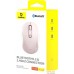 Мышь Baseus F02 Ergonomic Wireless Mouse (розовый, без батарейки в комплекте). Фото №9