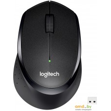 Мышь Logitech M330 Silent Plus (черный)