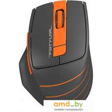 Мышь A4Tech Fstyler FG30S (серый/оранжевый)