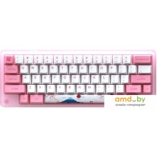 Клавиатура Akko ACR 59 Acrylic Tokyo (Akko CS Jelly Pink)