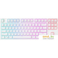 Клавиатура Royal Kludge RK87 RGB (белый, RK Red)