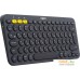 Клавиатура Logitech Multi-Device K380 Bluetooth 920-007584 (черный). Фото №1
