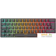 Клавиатура Royal Kludge RK61 New RGB (черный, RK Red)