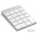 Цифровой блок Satechi Aluminum Slim Rechargeable Bluetooth Keypad (серебристый). Фото №7