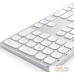 Клавиатура Satechi Aluminum Bluetooth Keyboard (серебристый). Фото №4