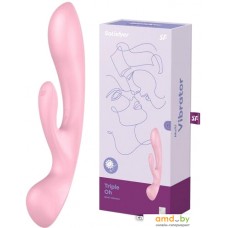 Вибратор Satisfyer Triple Oh (розовый)