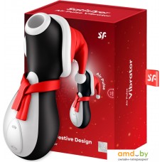 Вакуумный стимулятор клитора Satisfyer Pro Penguin Holiday Edition 4059945 (белый/черный)