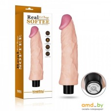 Вибратор Lovetoy Real Softee 17.8 см/3.8 см