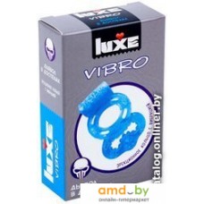 Виброкольцо LUXE Vibro Дьявол в доспехах + презерватив