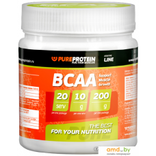 Аминокислоты Pureprotein BCAA (200г, апельсин)