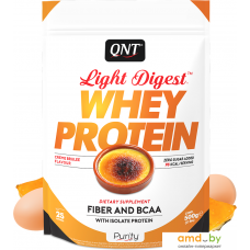 Протеин сывороточный (концентрат) QNT QNT Whey Light Digest (крем-брюле, 500г)