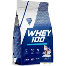 Протеин сывороточный (концентрат) Trec Nutrition Whey 100 (шоколад/кокос, 900 г)