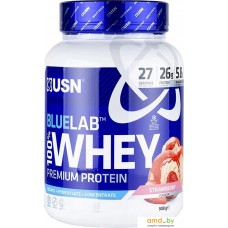 USN BlueLab 100% Whey (908г, клубника)