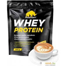 Протеин Prime Kraft Whey Protein с витаминами и минералами (500г, капучино)