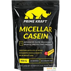 Протеин Prime Kraft Micellar Casein (900г, клубника)