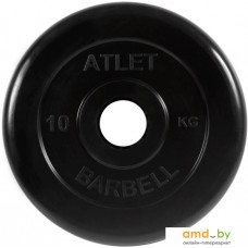 Диск MB Barbell Атлет 51 мм (1x10 кг)