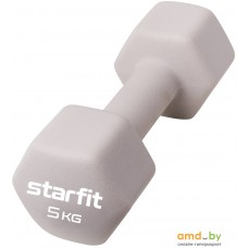 Гантель Starfit DB-201 5 кг (тепло-серый пастель)