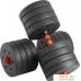 Набор гантелей с грифом для штанги VictoryFit VF-DC500 2x25 кг. Фото №1