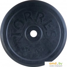 Диск Torres PL506615 31 мм 15 кг (черный)